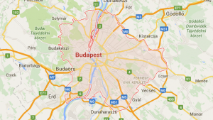 Budapest-map